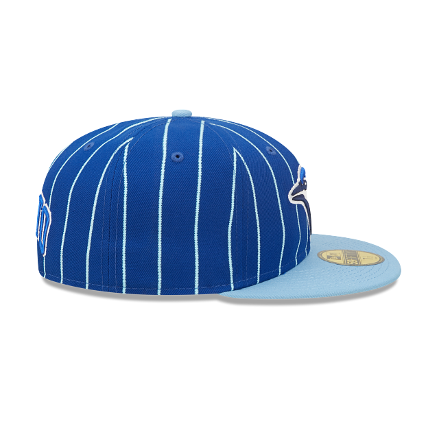 Casquette ajustée bleu royal 59Fifty Birdcage MLB New Era des Blue Jays de Toronto pour hommes