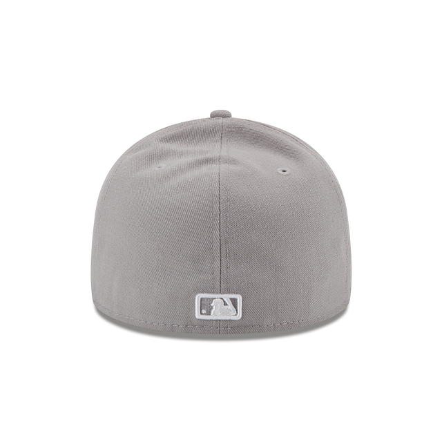 Toronto Blue Jays MLB New Era Men's Grey White 59Fifty Fitted Hat
