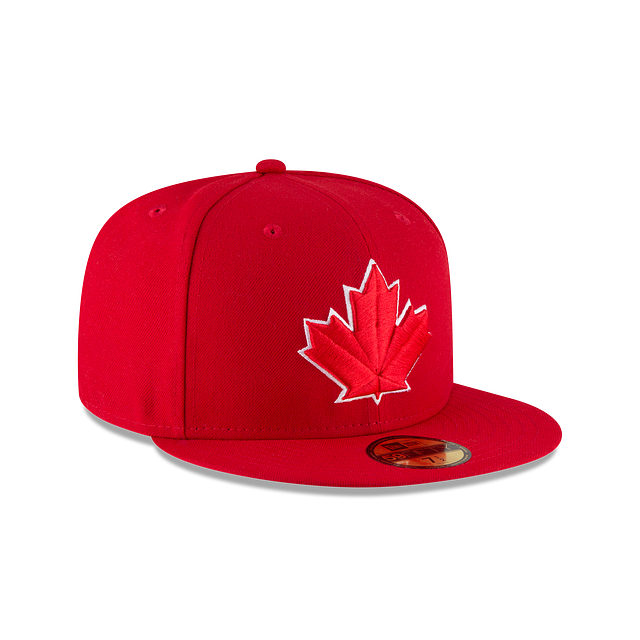 Casquette ajustée alternative rouge 59Fifty Authentic Collection des Blue Jays de Toronto MLB New Era pour hommes