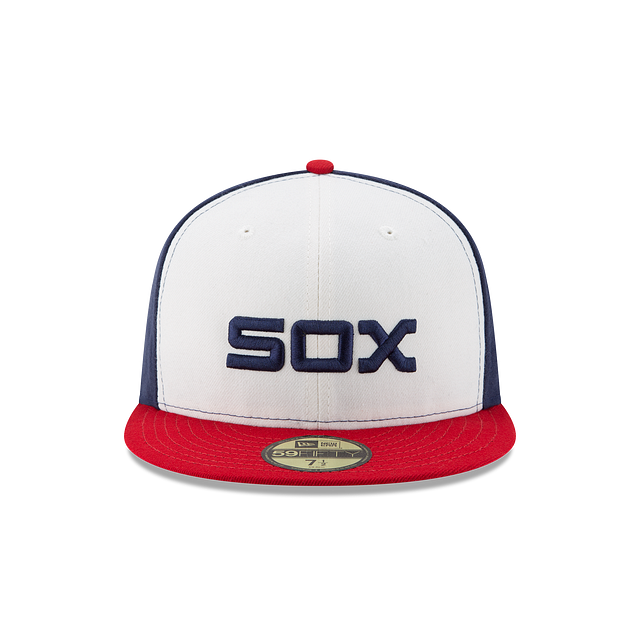 Chicago White Sox MLB New Era Men's Tricolor 59Fifty Authentic Collection Alternate Fitted Hat