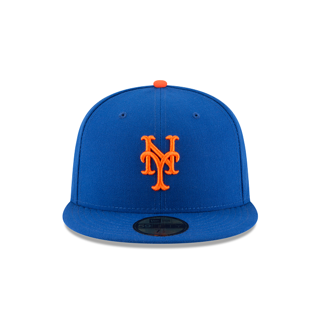 Casquette ajustée sur le terrain des Mets de New York MLB New Era Royal 59Fifty pour hommes 