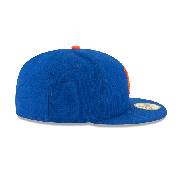 Casquette ajustée sur le terrain des Mets de New York MLB New Era Royal 59Fifty pour hommes 