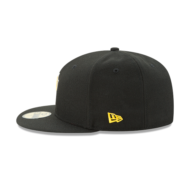 Pittsburgh Pirates MLB New Era Men's Black 59Fifty Authentic Collection Alternate Fitted Hat