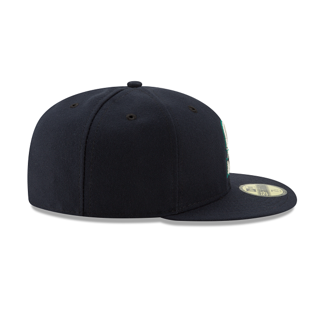 Seattle Mariners MLB New Era Men's Navy 59Fifty Authentic Collection On Field Fitted Hat