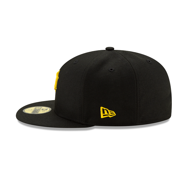 Casquette ajustée noire 59Fifty Authentic Collection Alternate 2020 des Pirates de Pittsburgh MLB New Era pour hommes