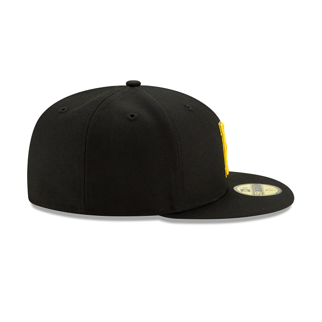 Casquette ajustée noire 59Fifty Authentic Collection Alternate 2020 des Pirates de Pittsburgh MLB New Era pour hommes