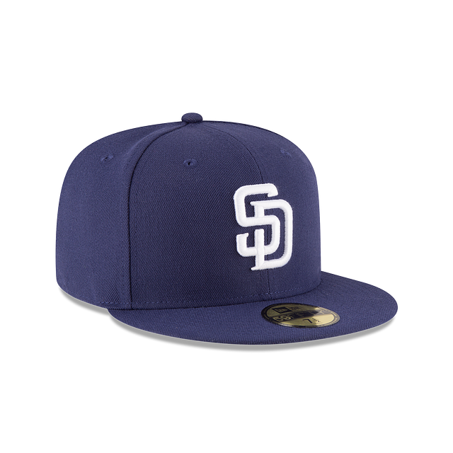 San Diego Padres MLB New Era Men's Navy 59Fifty Authentic Collection On Field Fitted Hat