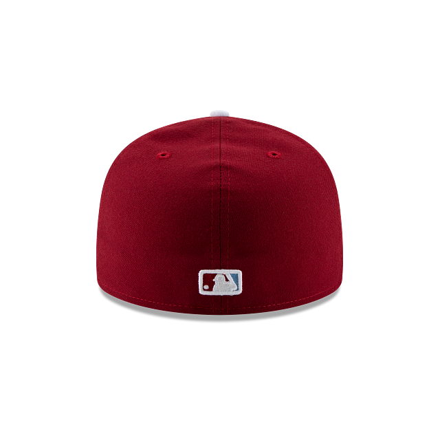 Philadelphia Phillies MLB New Era Men's Burgundy 59Fifty Authentic Collection Alternate Fitted Hat