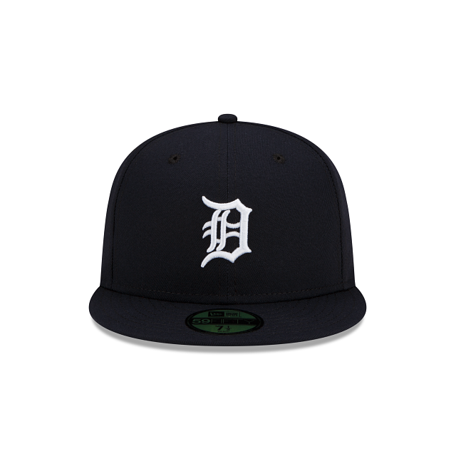 Casquette ajustée bleu marine 59Fifty Authentic Collection On Field des Detroit Tigers MLB New Era pour hommes 