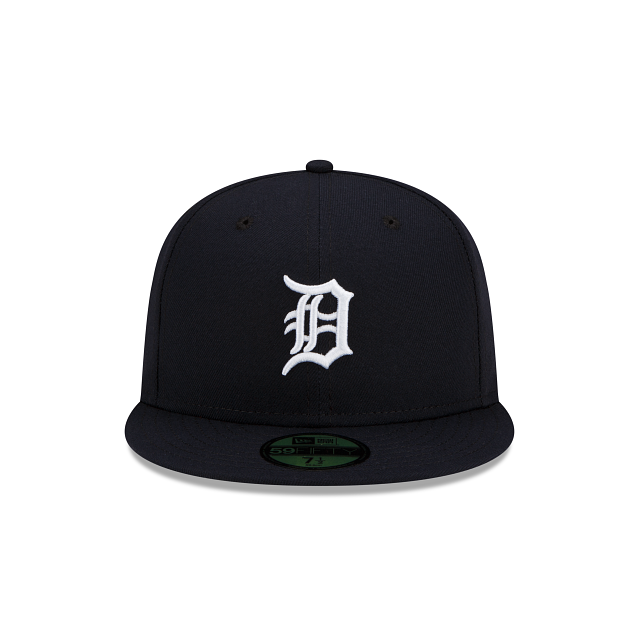 Detroit Tigers MLB New Era Men's Navy Blue 59Fifty Authentic Collection On Field Fitted Hat