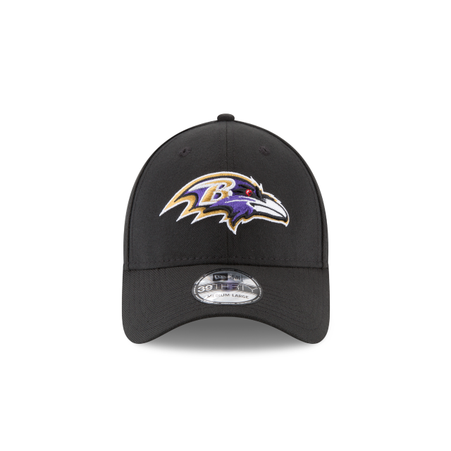 Casquette extensible classique noire 39Thirty Team New Era des Ravens de Baltimore pour hommes