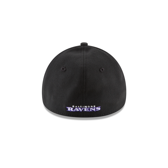 Casquette extensible classique noire 39Thirty Team New Era des Ravens de Baltimore pour hommes