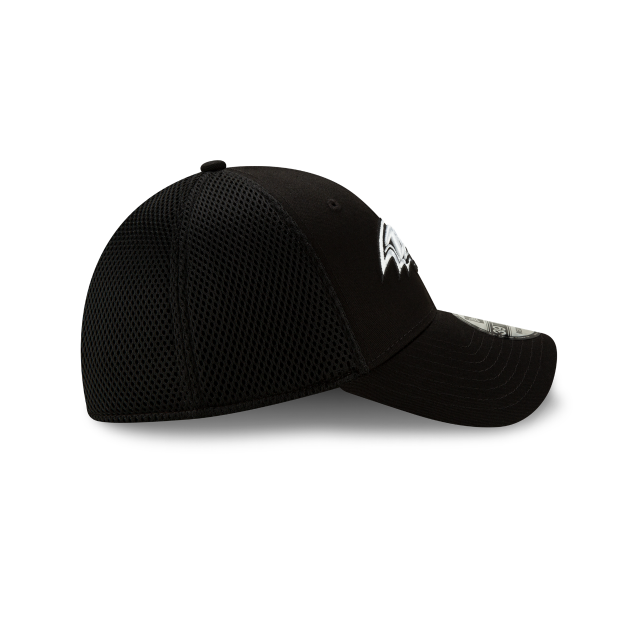 Baltimore Ravens NFL New Era Men's Black/White 39Thirty Neo Stretch Fit Hat