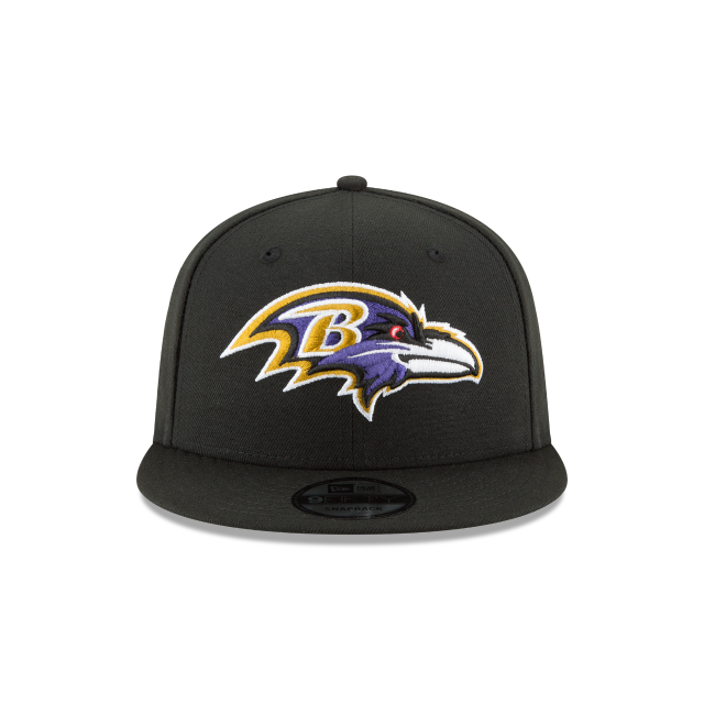 Baltimore Ravens NFL New Era Snapback 9Fifty Basic noir pour hommes