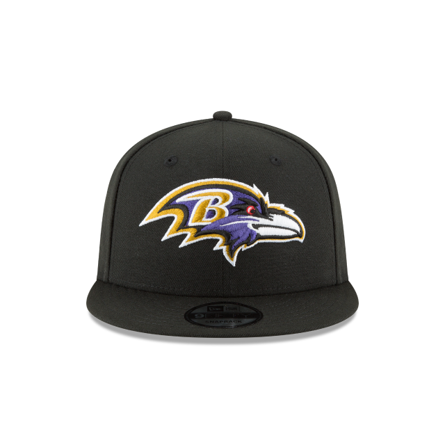Baltimore Ravens NFL New Era Men's Black 9Fifty Basic Snapback