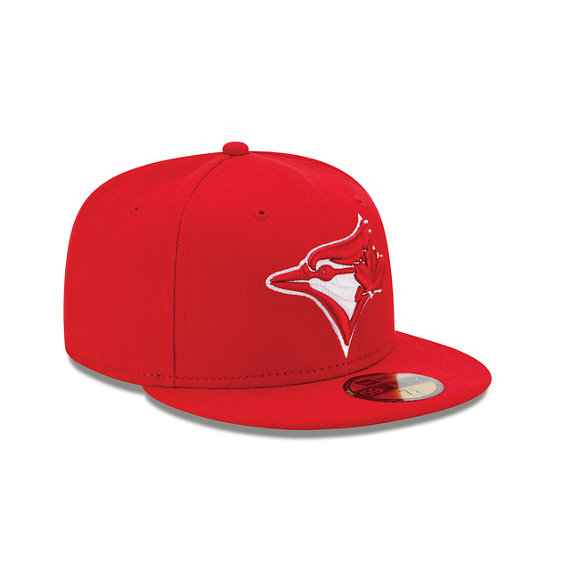 Toronto Blue Jays MLB New Era Men's Red 59Fifty Fitted Hat