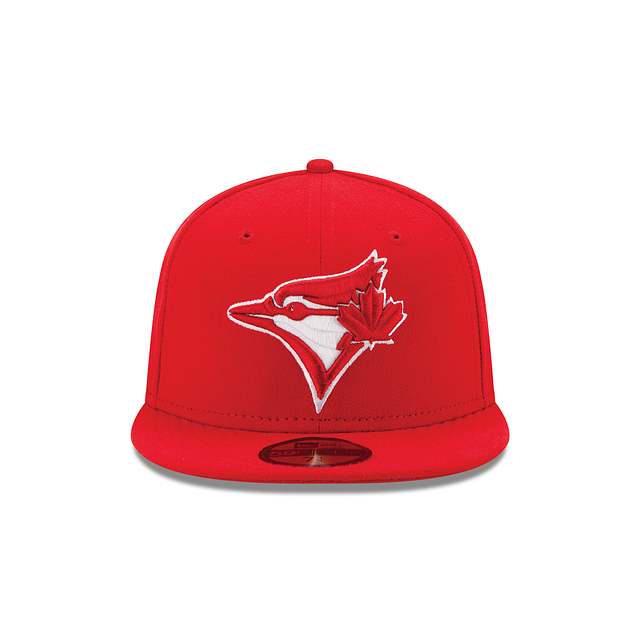 Toronto Blue Jays MLB New Era Men's Red 59Fifty Fitted Hat