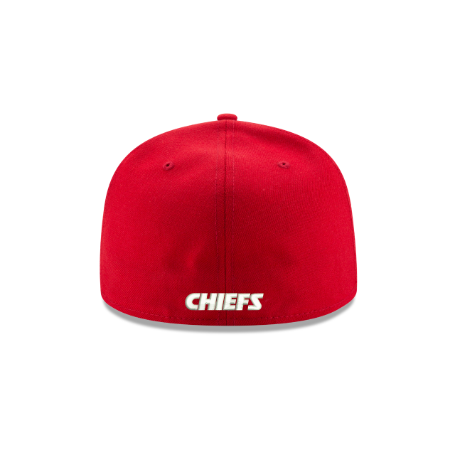 Casquette ajustée de base rouge 59Fifty Team NFL New Era des Chiefs de Kansas City pour hommes