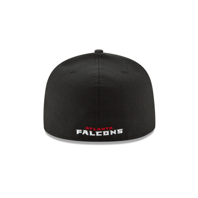 Atlanta Falcons NFL New Era Men's Black 59Fifty Team Basic Fitted Hat