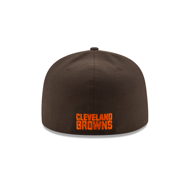 Cleveland Browns NFL New Era Men's Brown 59Fifty Team Basic Fitted Hat