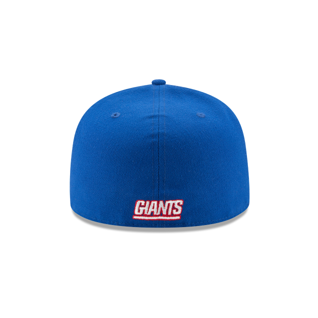 New York Giants NFL New Era Men's Calming Blue 59Fifty Team Basic Fitted Hat