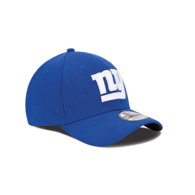 New York Giants NFL New Era Men's Calming Blue 39Thirty Team Classic Stretch Fit Hat