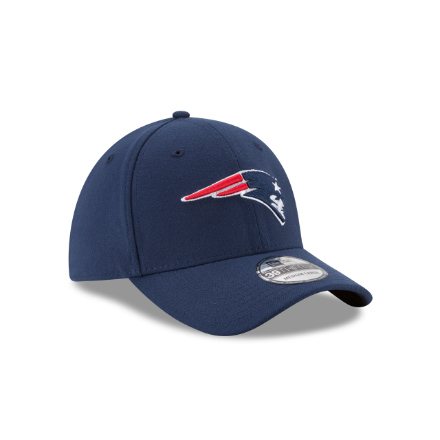 New England Patriots NFL New Era Men's Oceanside Blue 39Thirty Team Classic Stretch Fit Hat