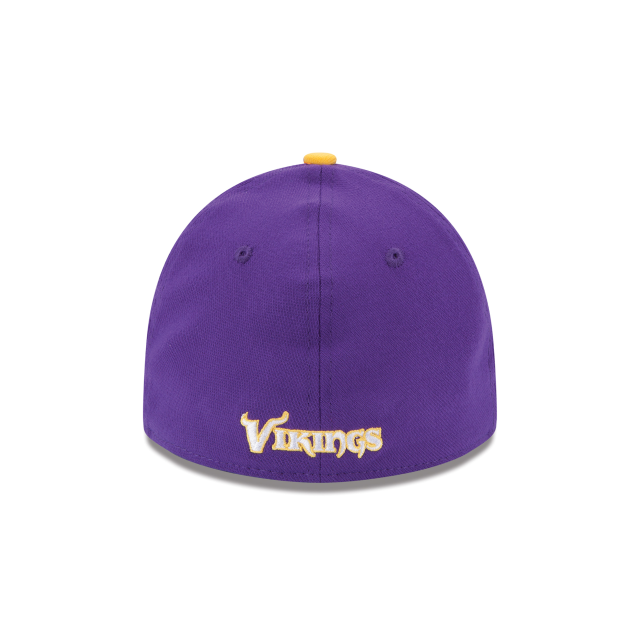 Minnesota Vikings NFL New Era Casquette extensible classique True Purple 39Thirty Team pour hommes