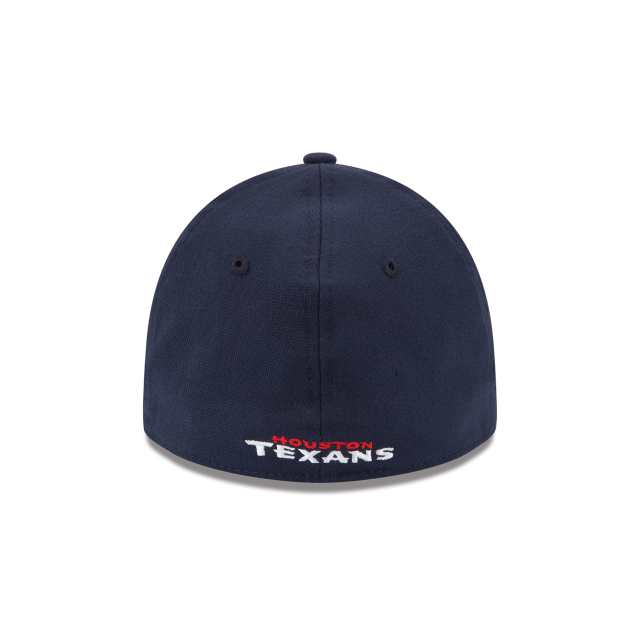 Houston Texans NFL New Era Men's Navy 39Thirty Team Classic Stretch Fit Hat