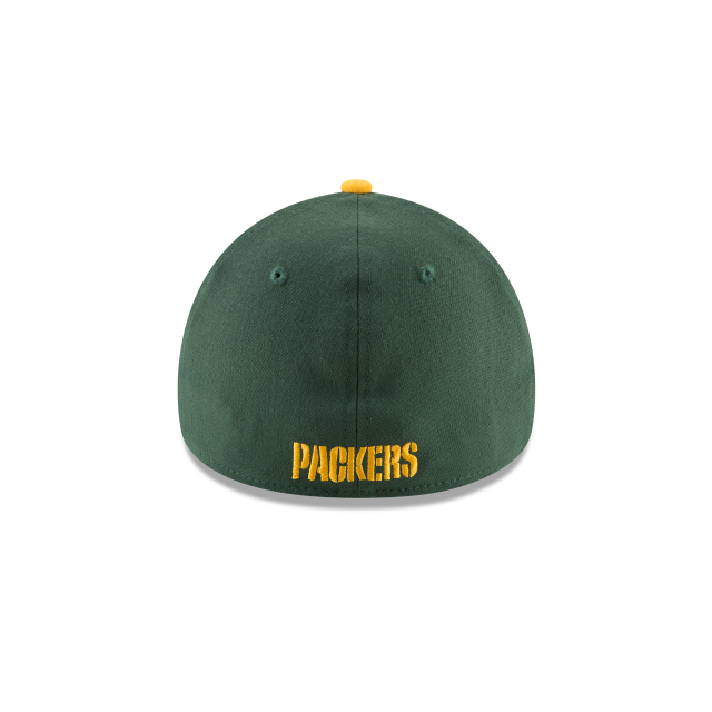 Green Bay Packers NFL New Era pour hommes Cilantro Green 39Thirty Team Classic Stretch Fit Casquette