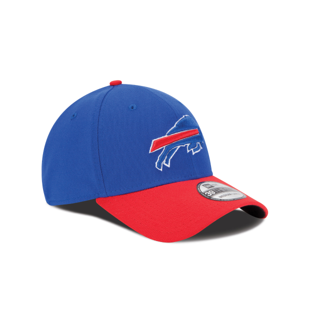 Buffalo Bills NFL New Era Casquette extensible classique pour hommes, bleu royal/rouge 39Thirty Team