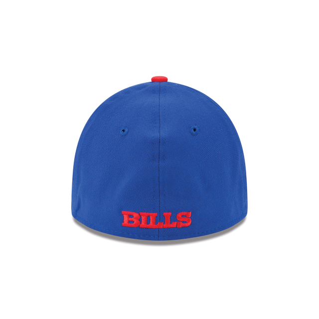 Buffalo Bills NFL New Era Casquette extensible classique pour hommes, bleu royal/rouge 39Thirty Team