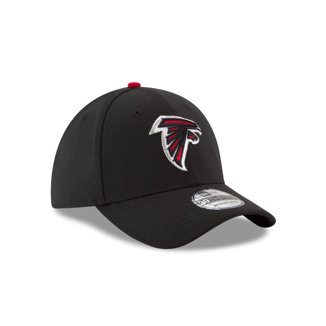 Atlanta Falcons NFL New Era Men's Black 39Thirty Team Classic Stretch Fit Hat