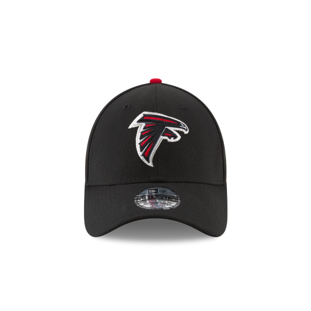 Atlanta Falcons NFL New Era Casquette noire 39Thirty Team Classic Stretch Fit pour hommes