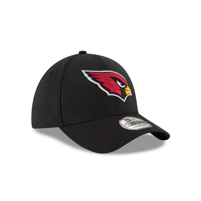 Arizona Cardinals NFL New Era Casquette noire 39Thirty Team Classic Stretch Fit pour hommes