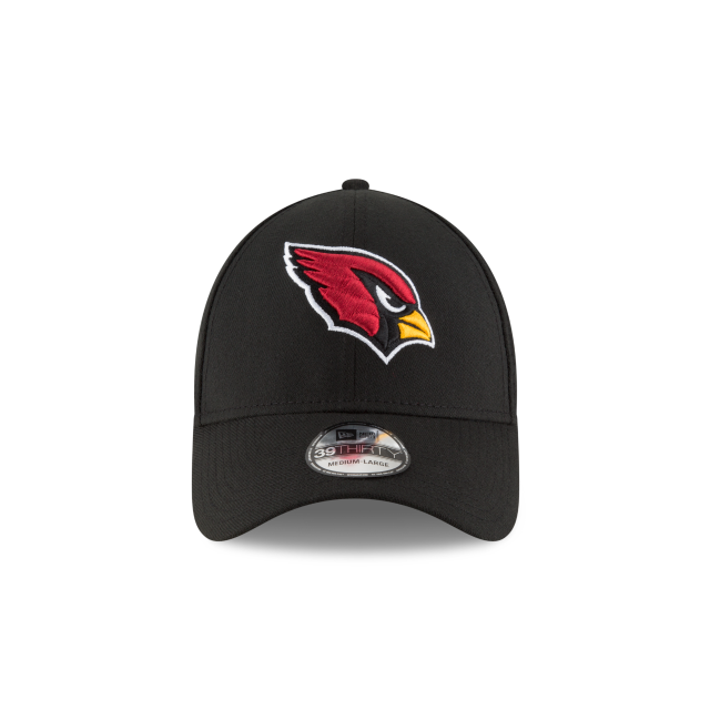 Arizona Cardinals NFL New Era Casquette noire 39Thirty Team Classic Stretch Fit pour hommes