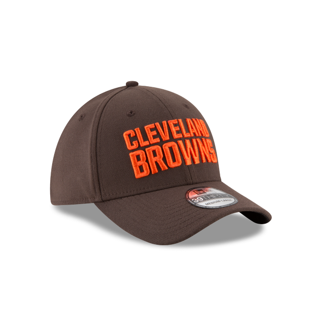 Cleveland Browns NFL New Era Casquette marron 39Thirty Alternate Fit pour hommes