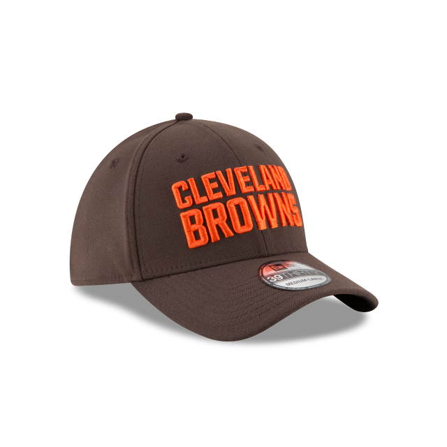 Cleveland Browns NFL New Era Men's Brown 39Thirty Alternate Stretch Fit Hat
