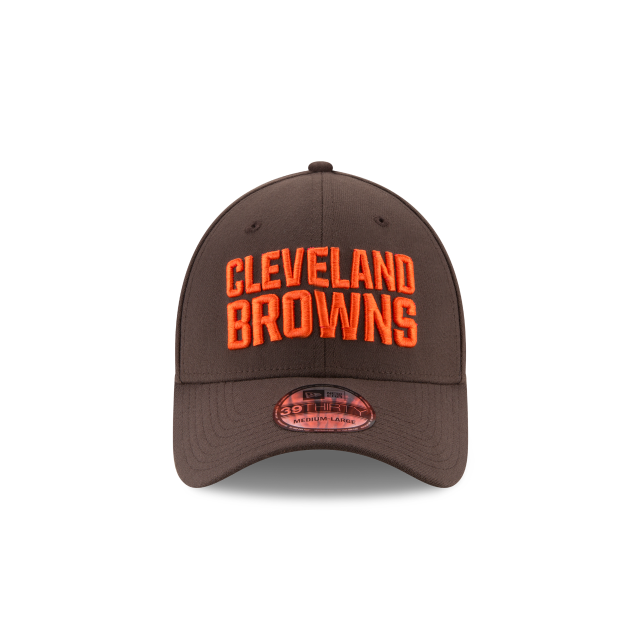 Cleveland Browns NFL New Era Casquette marron 39Thirty Alternate Fit pour hommes