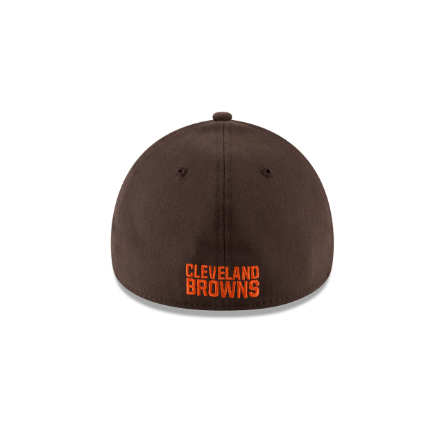 Cleveland Browns NFL New Era Men's Brown 39Thirty Alternate Stretch Fit Hat