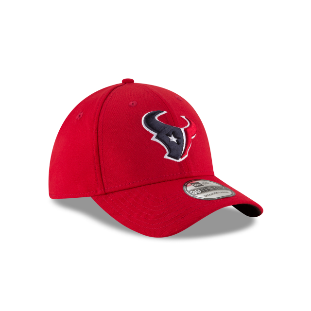 Houston Texans NFL New Era Men's Scarlet Red 39Thirty Team Classic Stretch Fit Hat