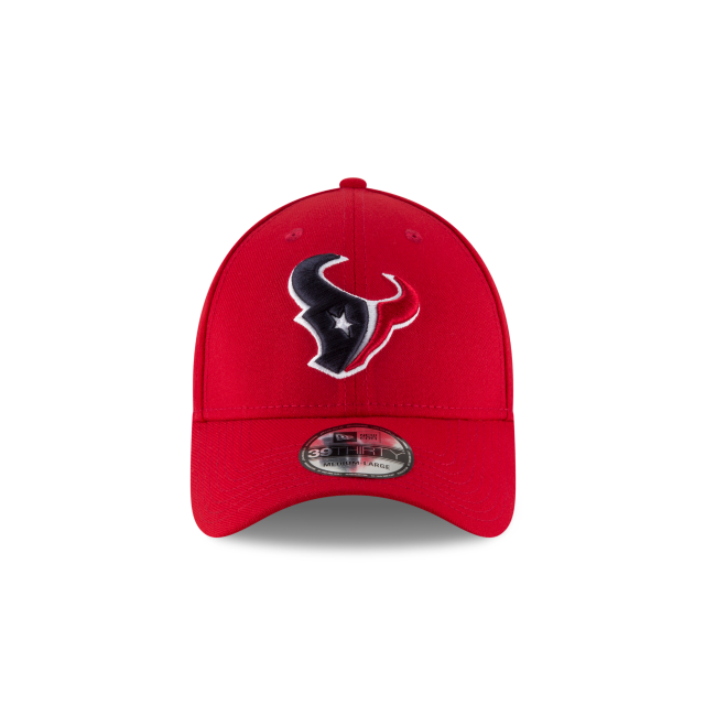 Houston Texans NFL New Era Men's Scarlet Red 39Thirty Team Classic Stretch Fit Hat