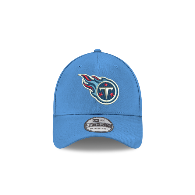 Casquette extensible classique bleu clair 39Thirty Team New Era des Tennessee Titans NFL pour hommes