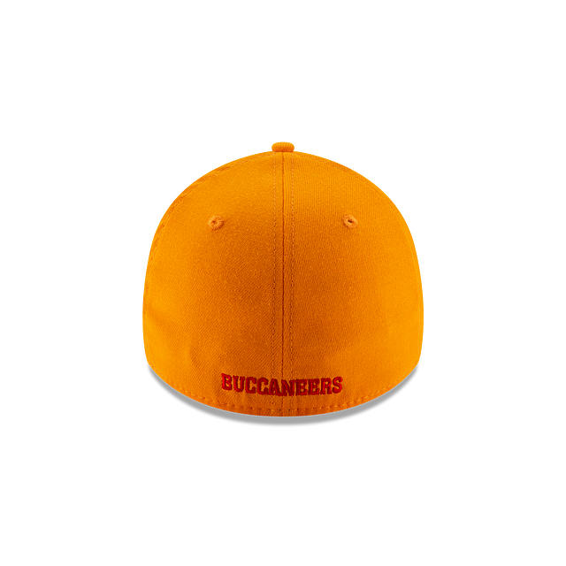 Tampa Bay Buccaneers NFL New Era Casquette extensible orange 39Thirty Classic Logo pour hommes