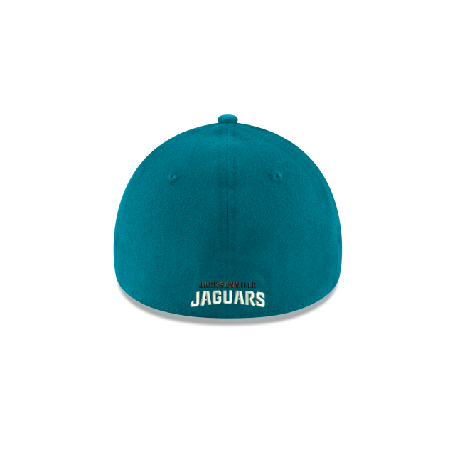 Jacksonville Jaguars NFL New Era pour hommes Bleu sarcelle 39Thirty Team Classic Stretch Fit Casquette