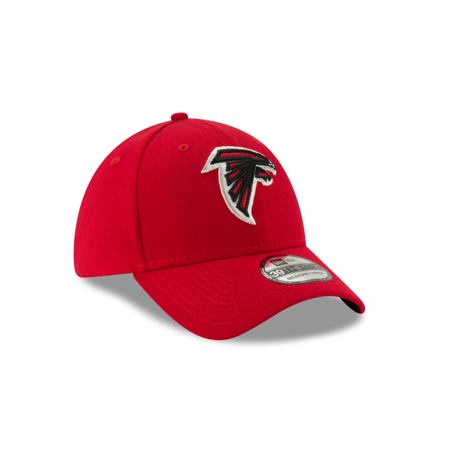 Casquette extensible classique rouge écarlate 39Thirty Team New Era des Atlanta Falcons NFL pour hommes