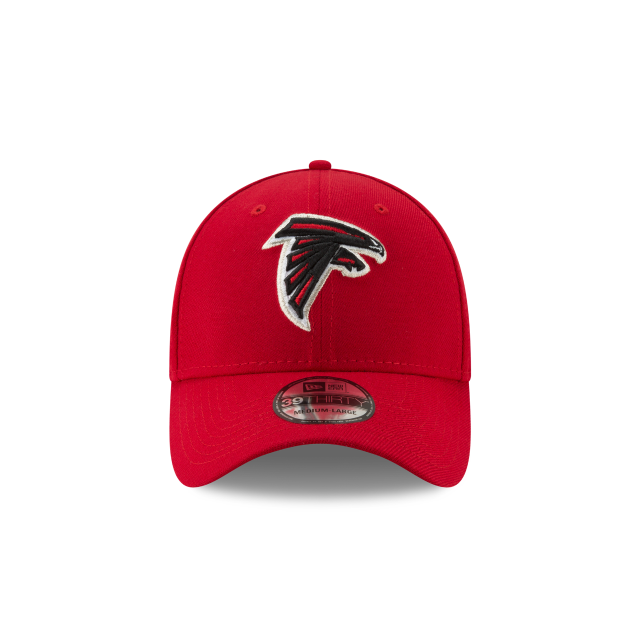 Casquette extensible classique rouge écarlate 39Thirty Team New Era des Atlanta Falcons NFL pour hommes