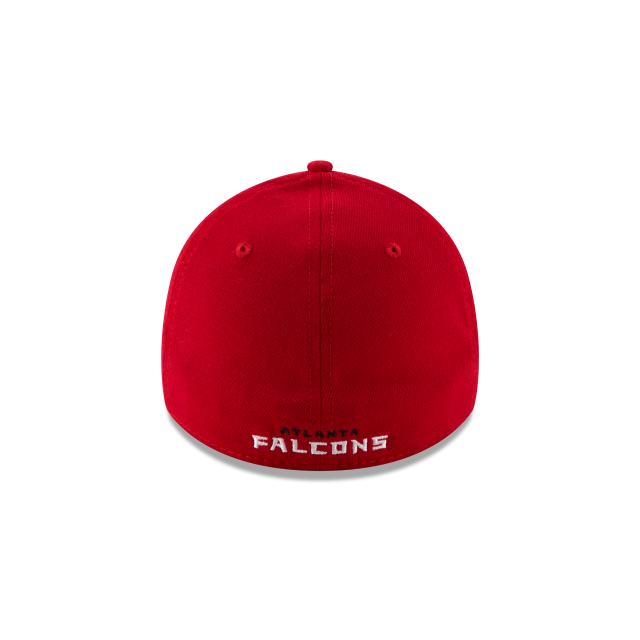 Casquette extensible classique rouge écarlate 39Thirty Team New Era des Atlanta Falcons NFL pour hommes