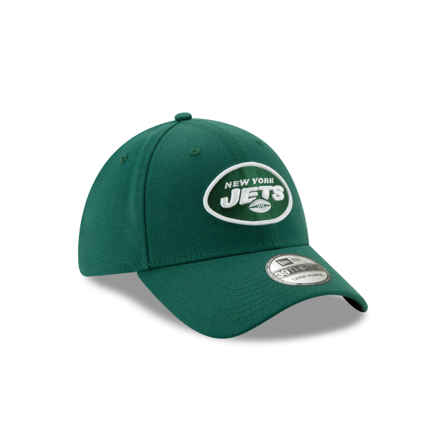 New York Jets NFL New Era Men's Green 39Thirty Team Classic Stretch Fit Hat