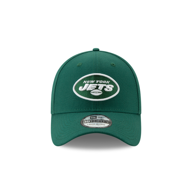 New York Jets NFL New Era Men's Green 39Thirty Team Classic Stretch Fit Hat